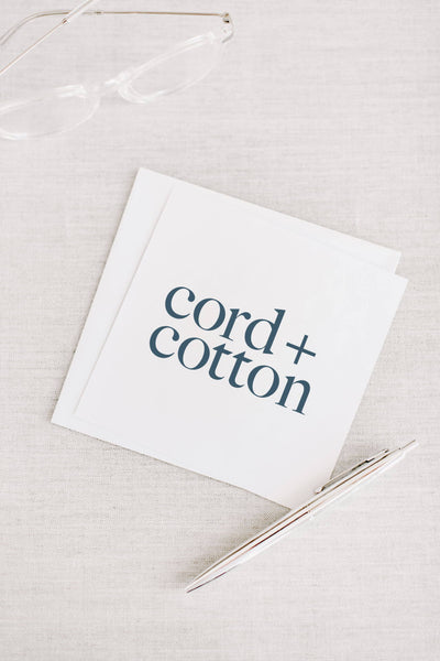 Cord + Cotton Gift Card